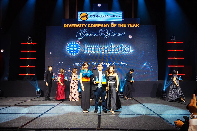 Circle of Excellence Awardees of the PSG Global Solutions DIVERSITY COMPANY OF THE YEAR