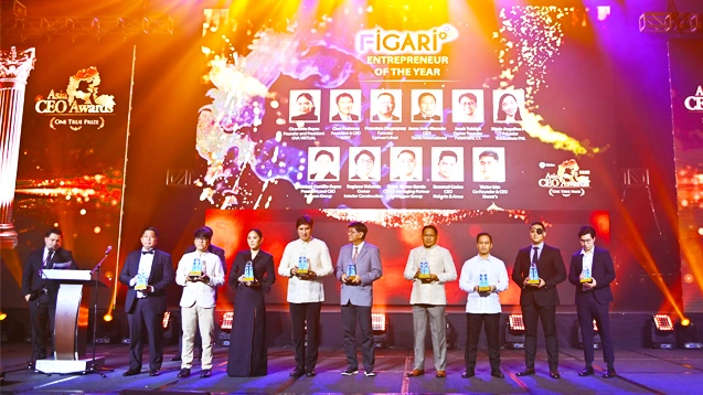 Circle of Excellence Awardees of the Figari Group ENTREPRENEUR OF THE YEAR