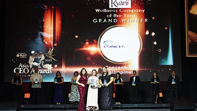 Circle of Excellence Awardees & Grand Winner of the WELLNESS COMPANY OF THE YEAR