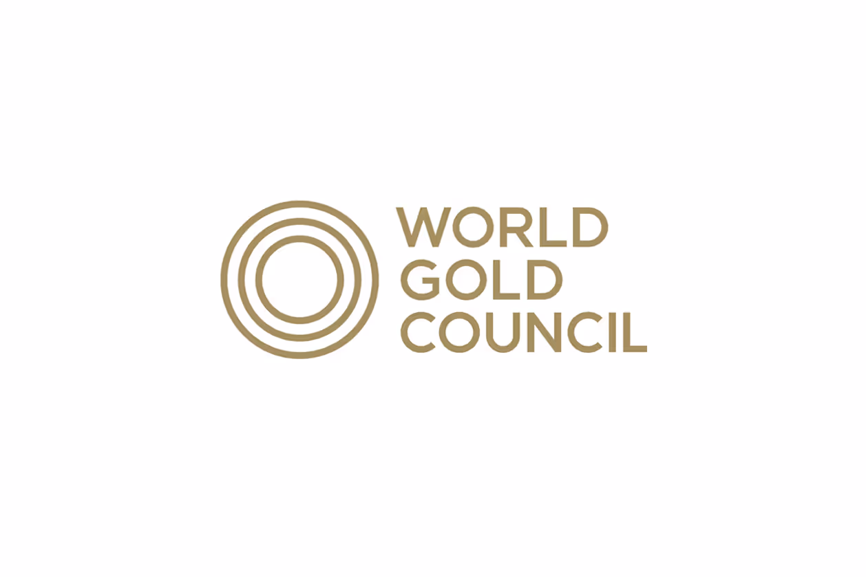 World Gold Council logo with concentric gold circles and text on white background.