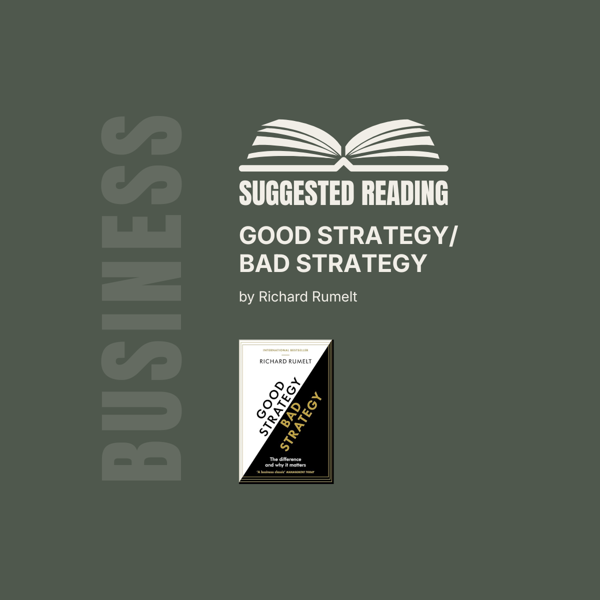 Good Strategy vs Bad Strategy: What Most Businesses Get Wrong
