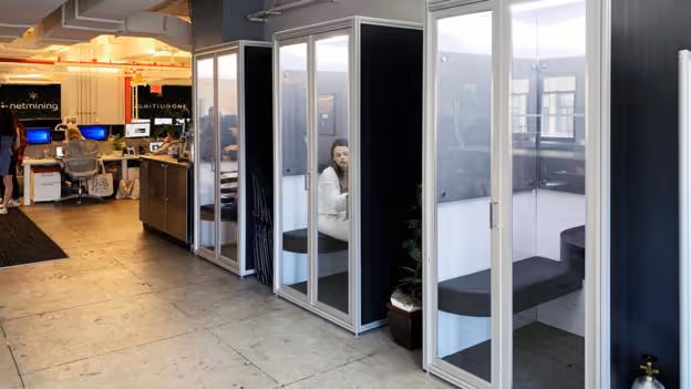 Can 'phone booths' solve the problem of open-plan offices?