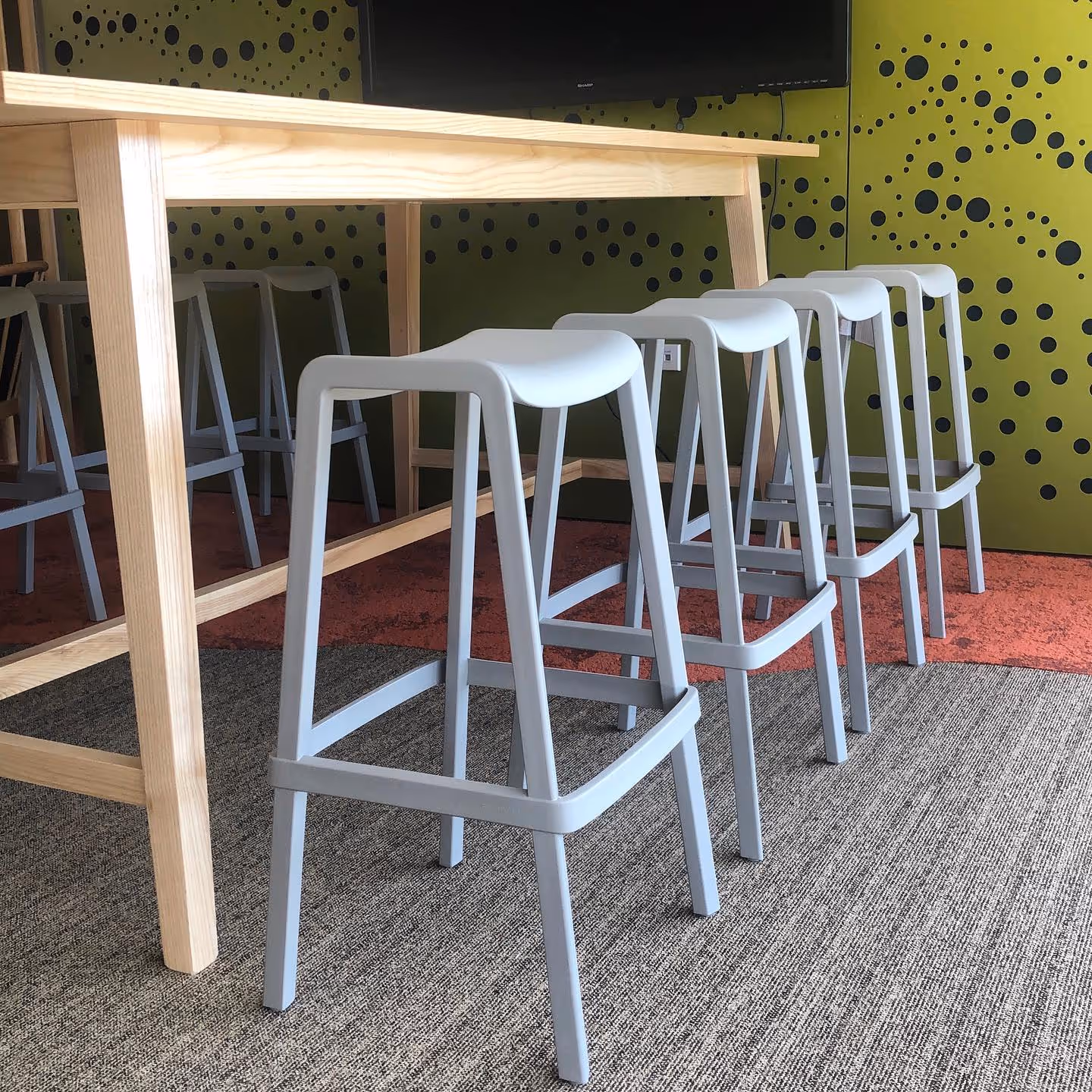 Simple and Sleek: The Pedrali Dome Barstool