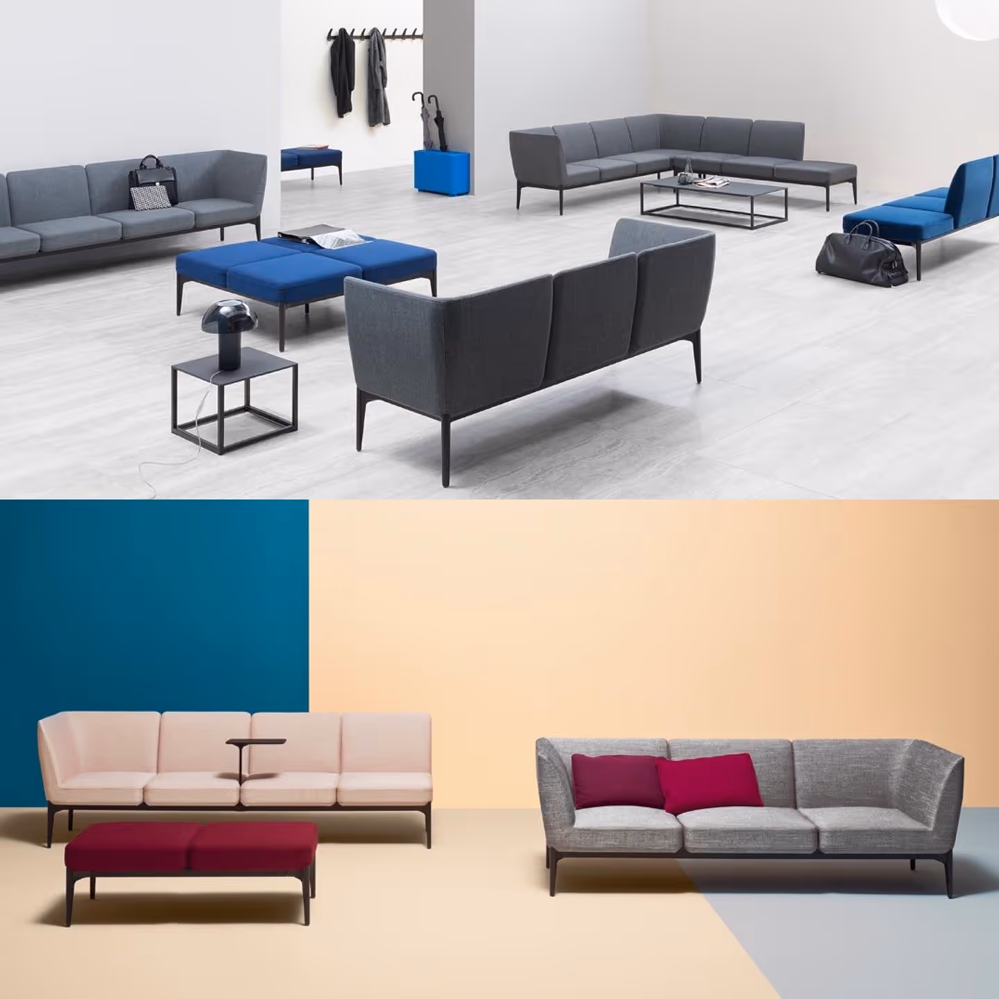 Social Seating: A Modular System for the Modern Workplace
