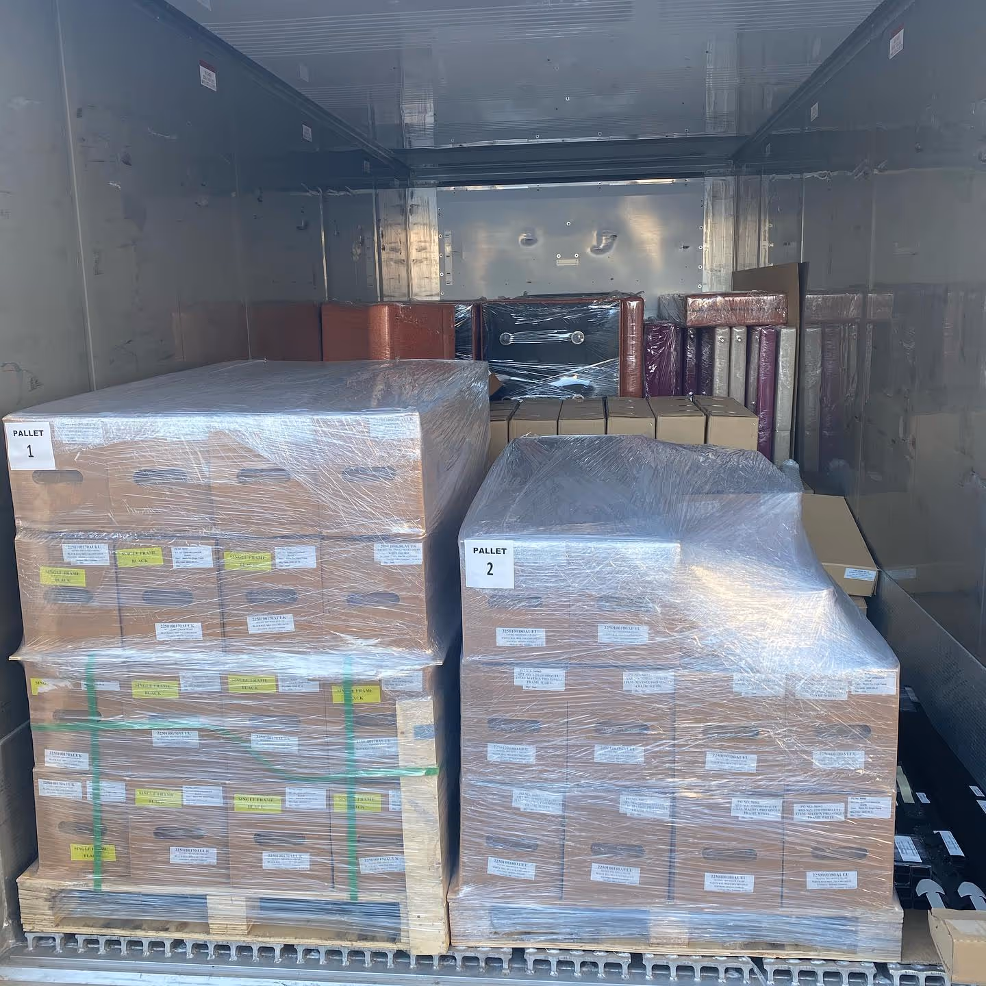 Brisk Morning Unloading New Products Before Christmas