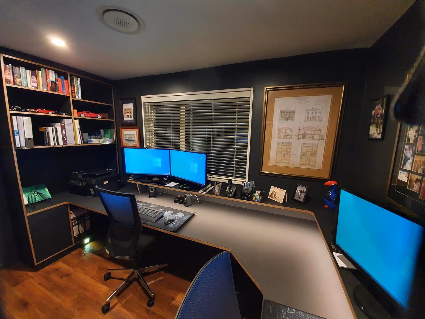 Home Office Transformation with NZ Panels Group Soft Matt and Birch