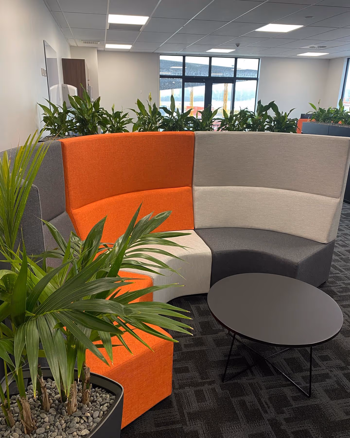 A Pop of Colour: Wednesday Install Featuring Our Rumpus Chairs