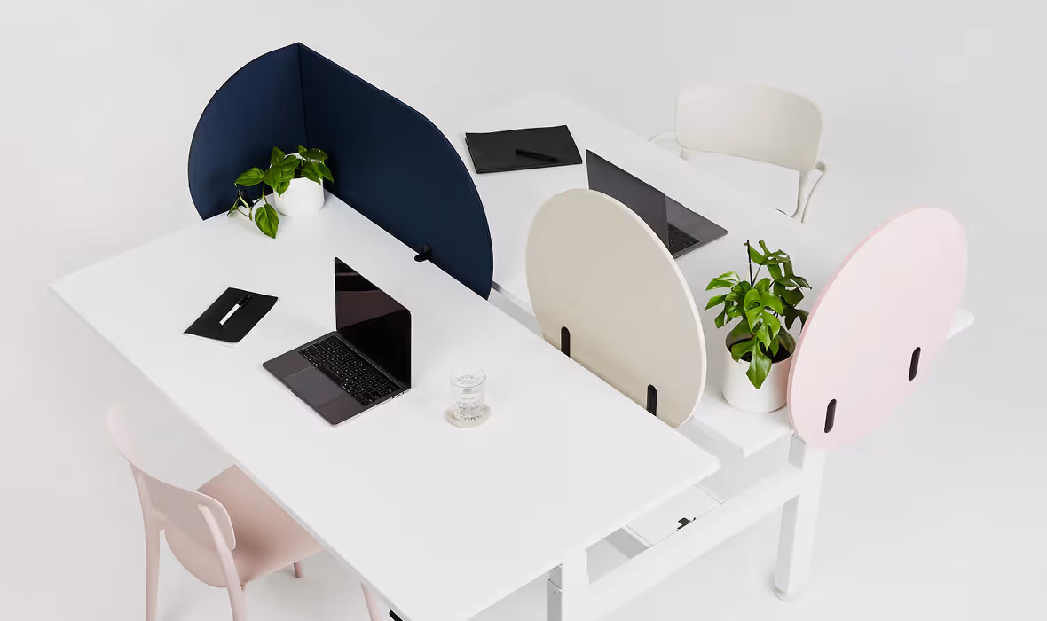 Autex Vicinity Desk Screens