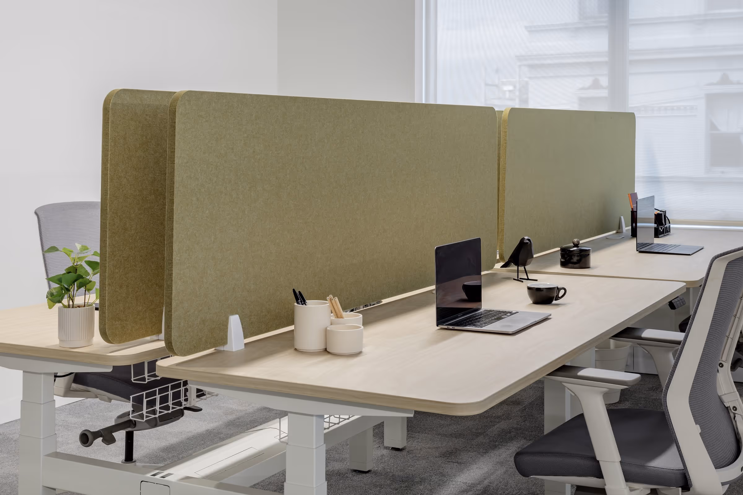 Autex Vicinity Desk Screens
