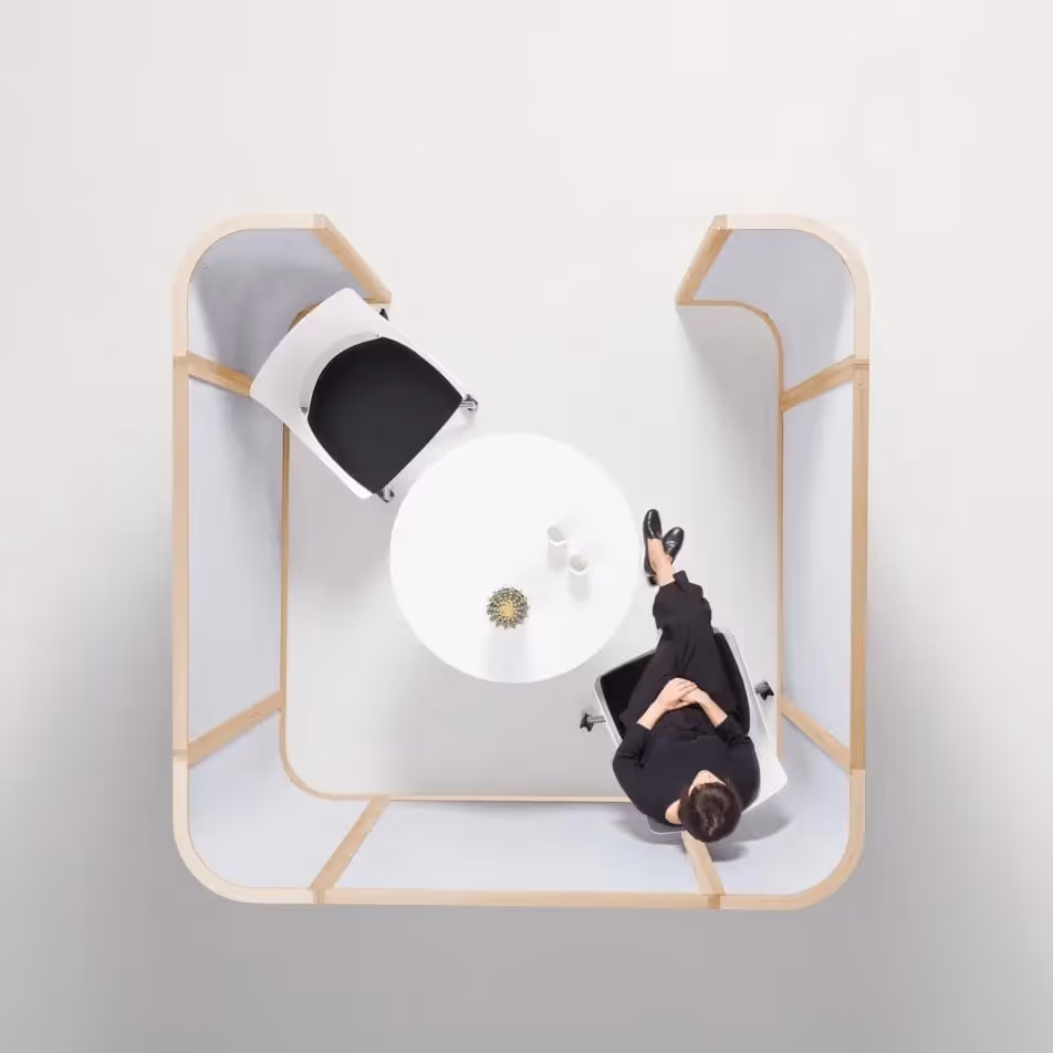 Thinking Quietly Modular Workbay