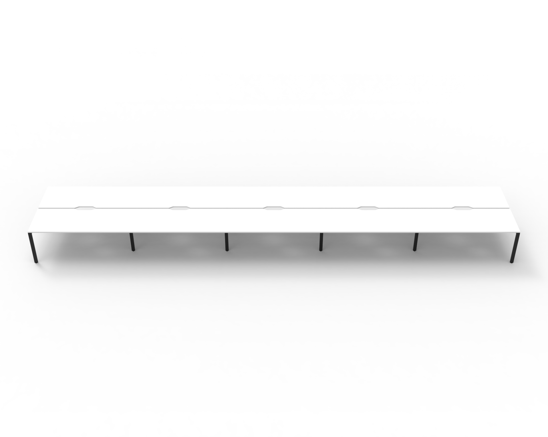 Infinity Back to Back Profile Leg Workstation