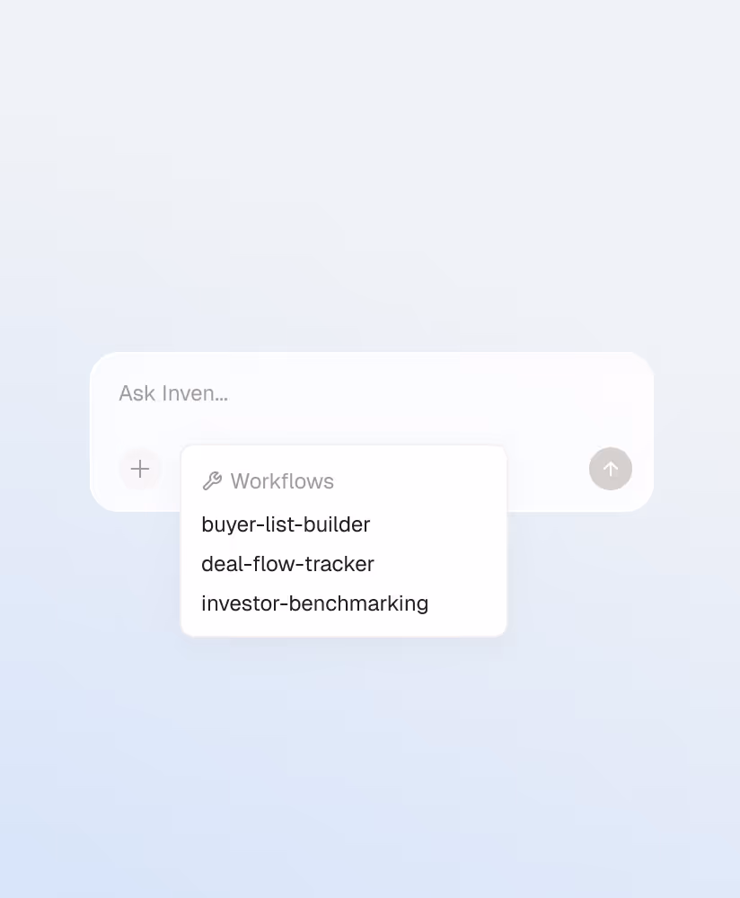 Inven agentic workflow
