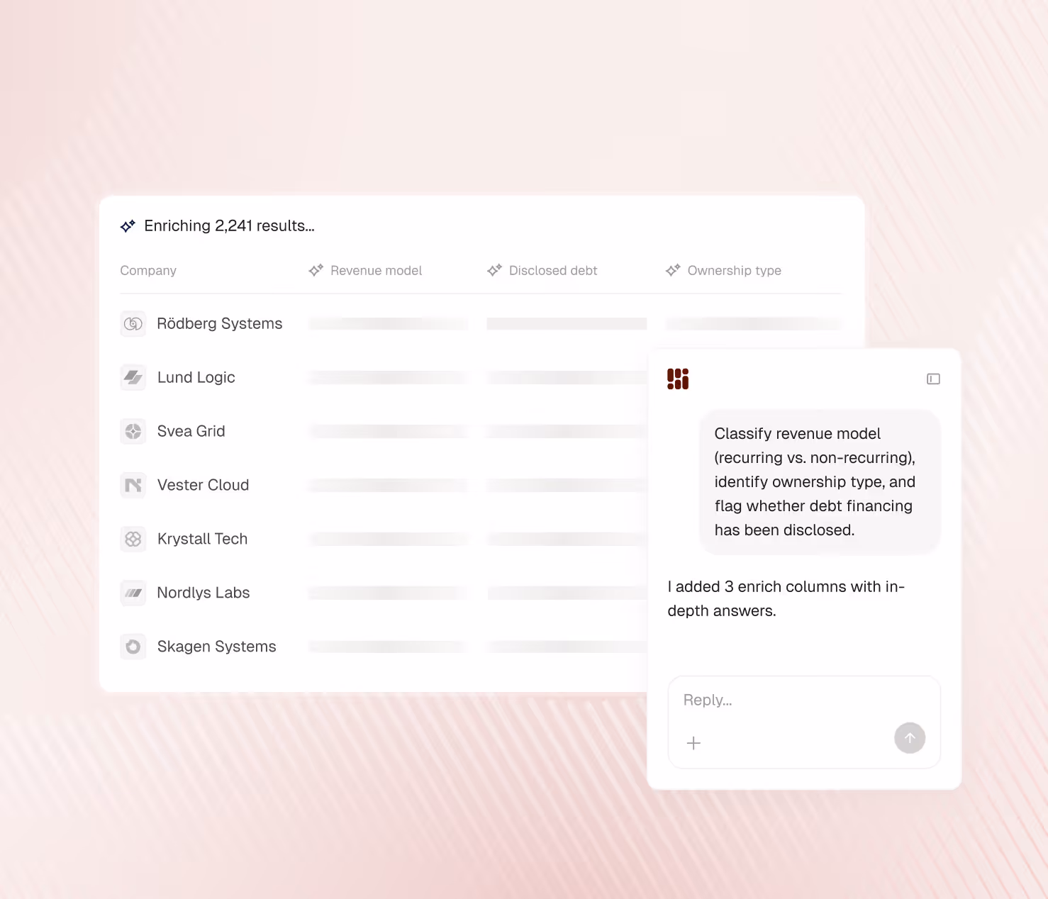 Inven interface — screen faster