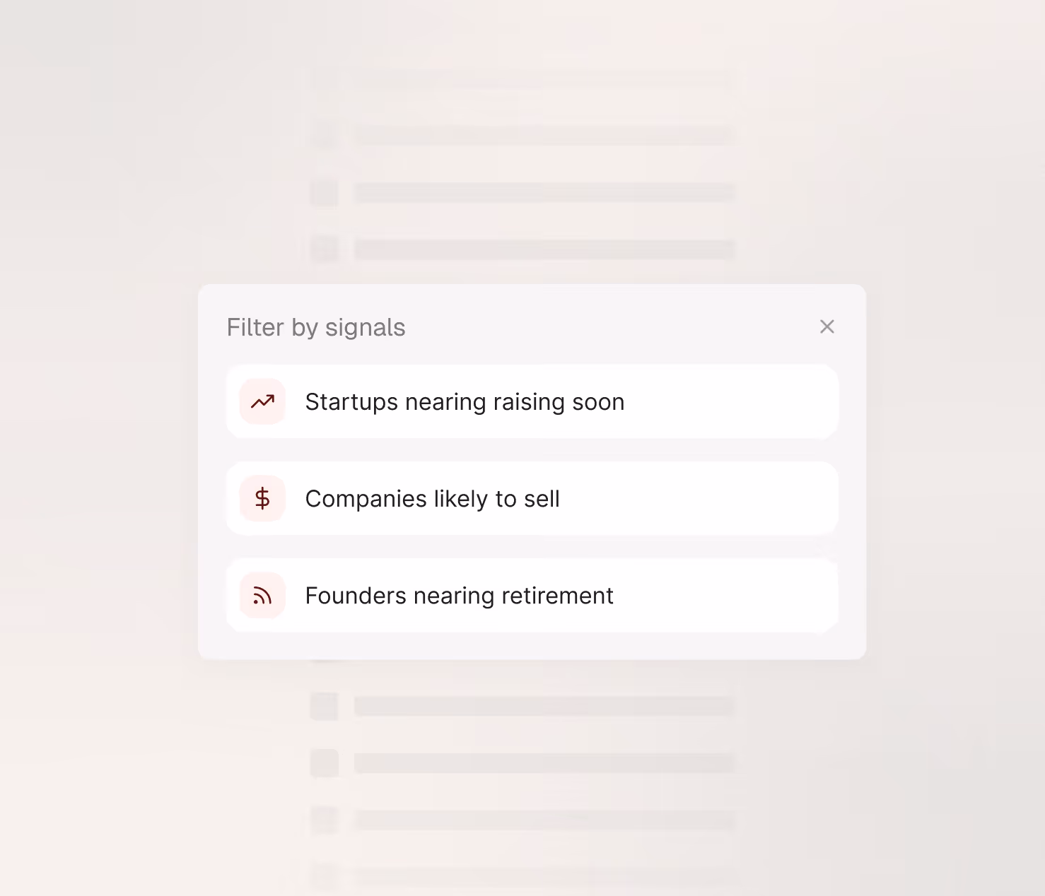 Inven interface — qualify targets
