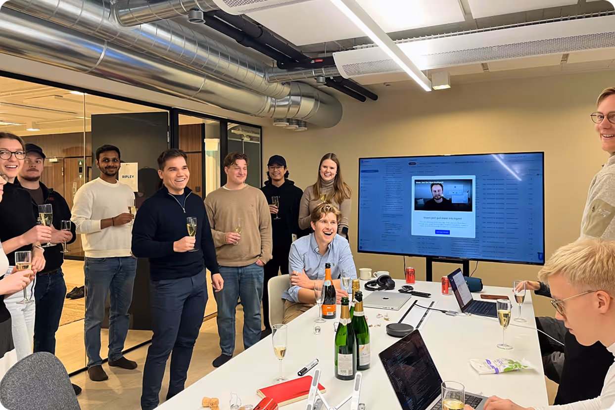 Inven team at a launch event