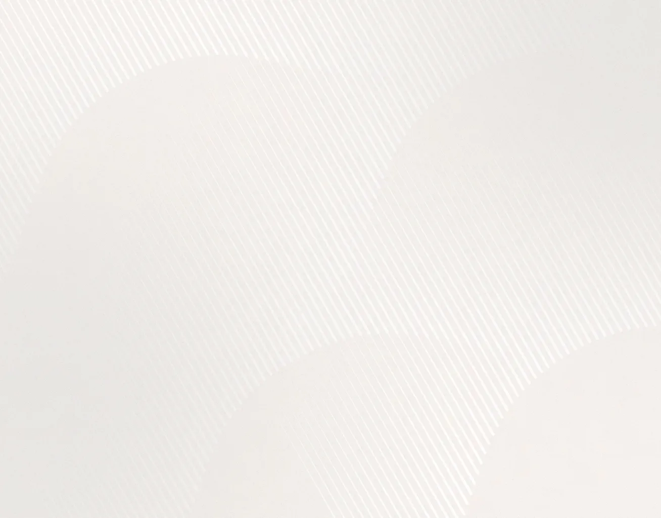 Beige background with soft curved shapes and fine diagonal lines pattern.