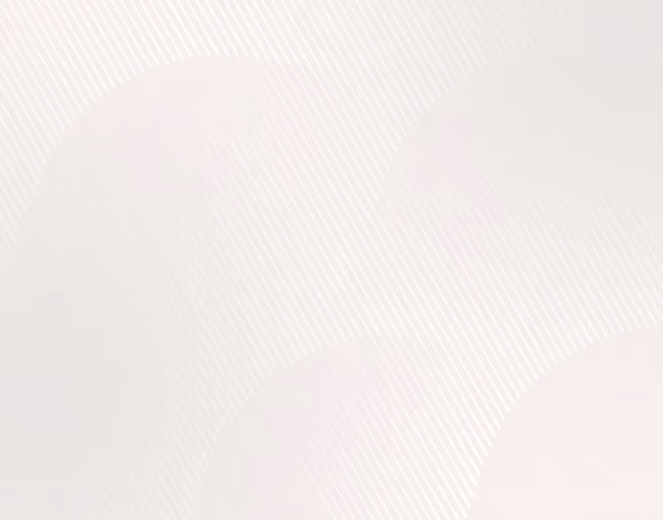 Beige background with soft curved shapes and fine diagonal lines pattern.