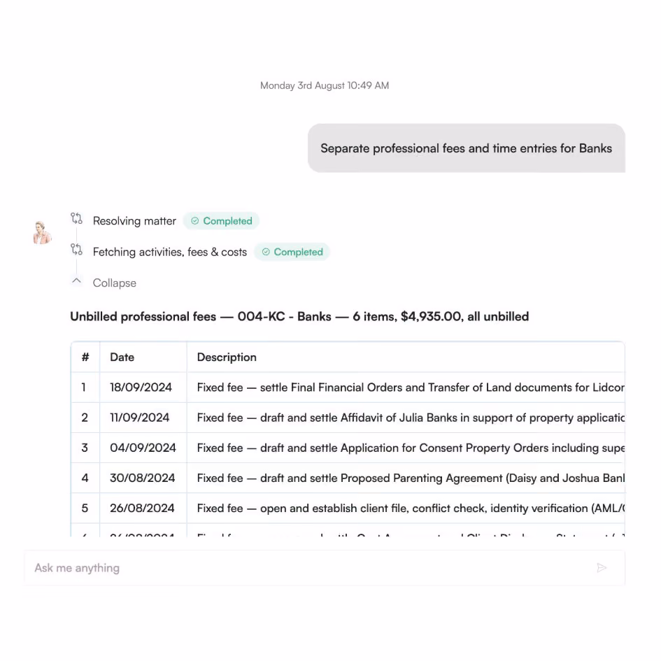 Billable Capture feature preview