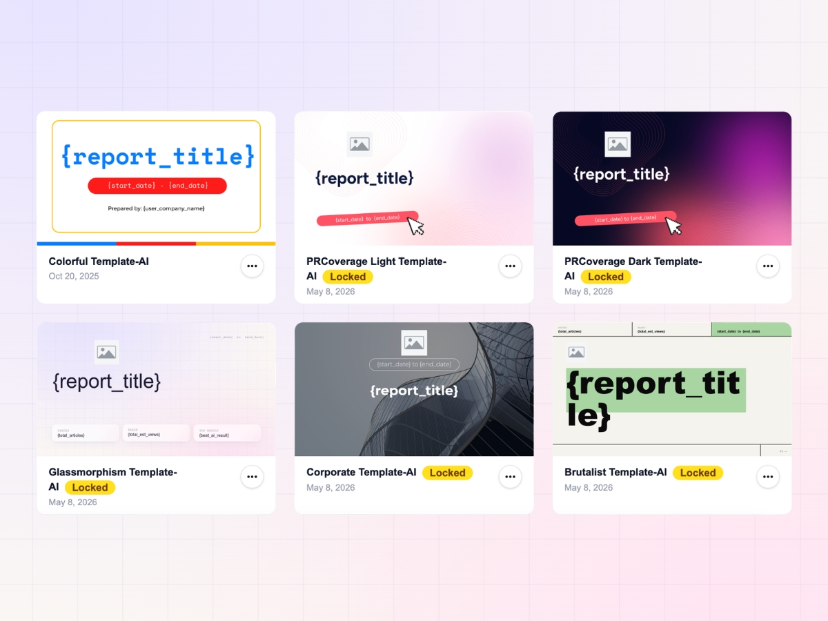 Template Library screenshot
