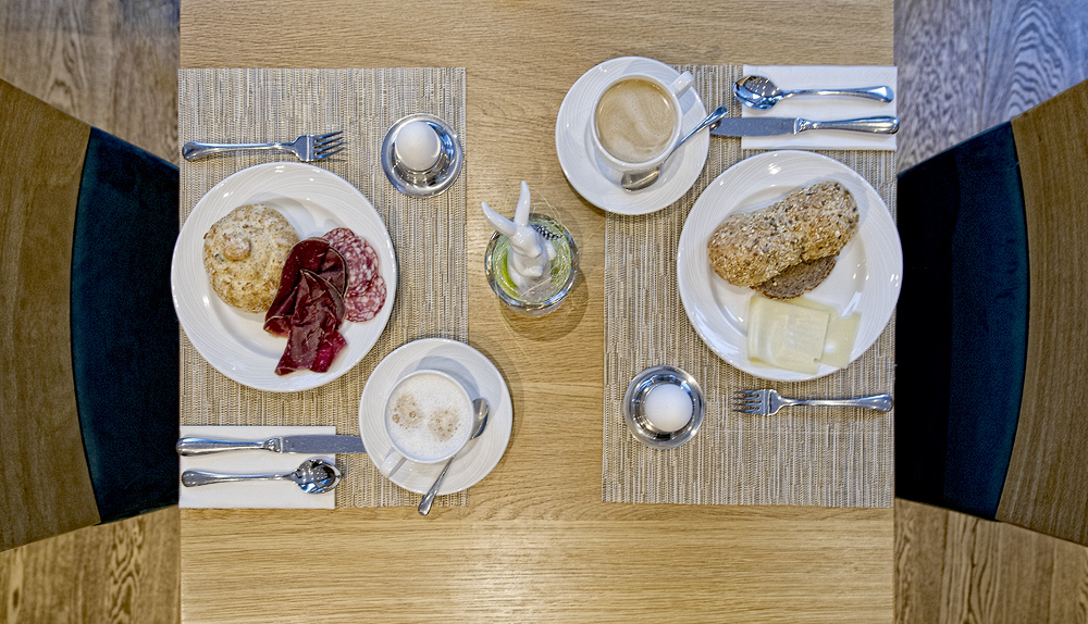 Champagner-Frühstück im Hotel Phoenix Zermatt