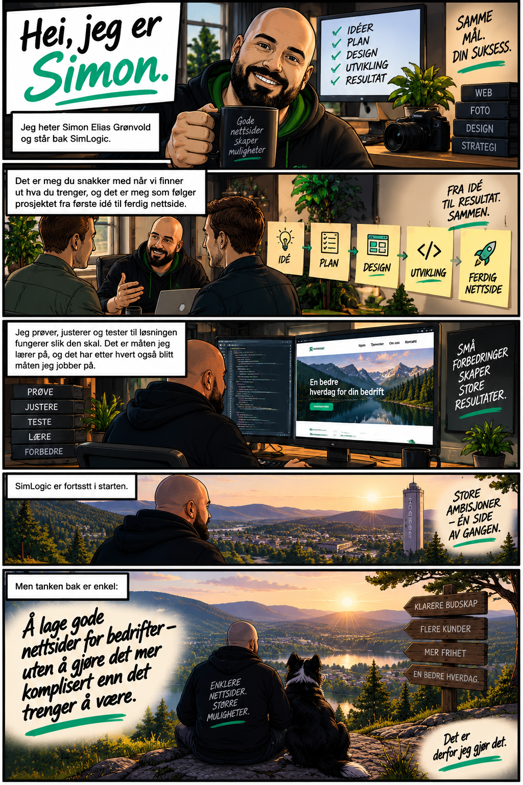 Historien bak SimLogic – side 6