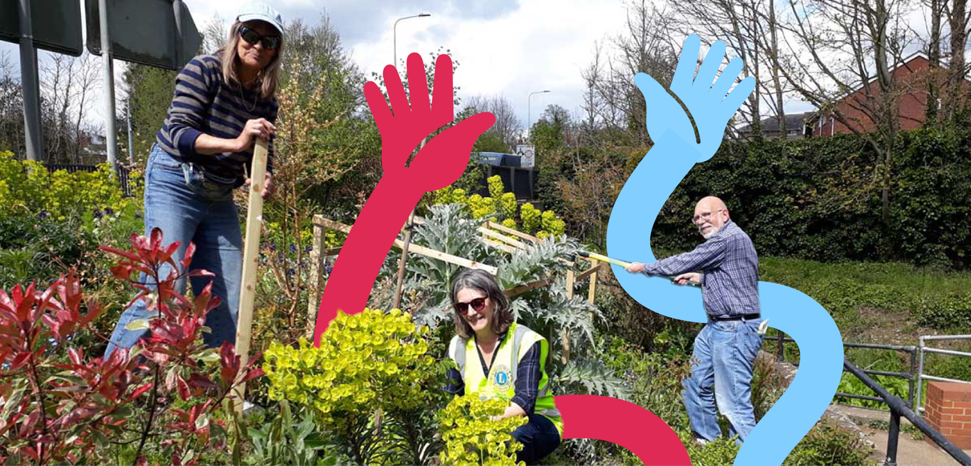 Volunteers from Halesworth in Bloom