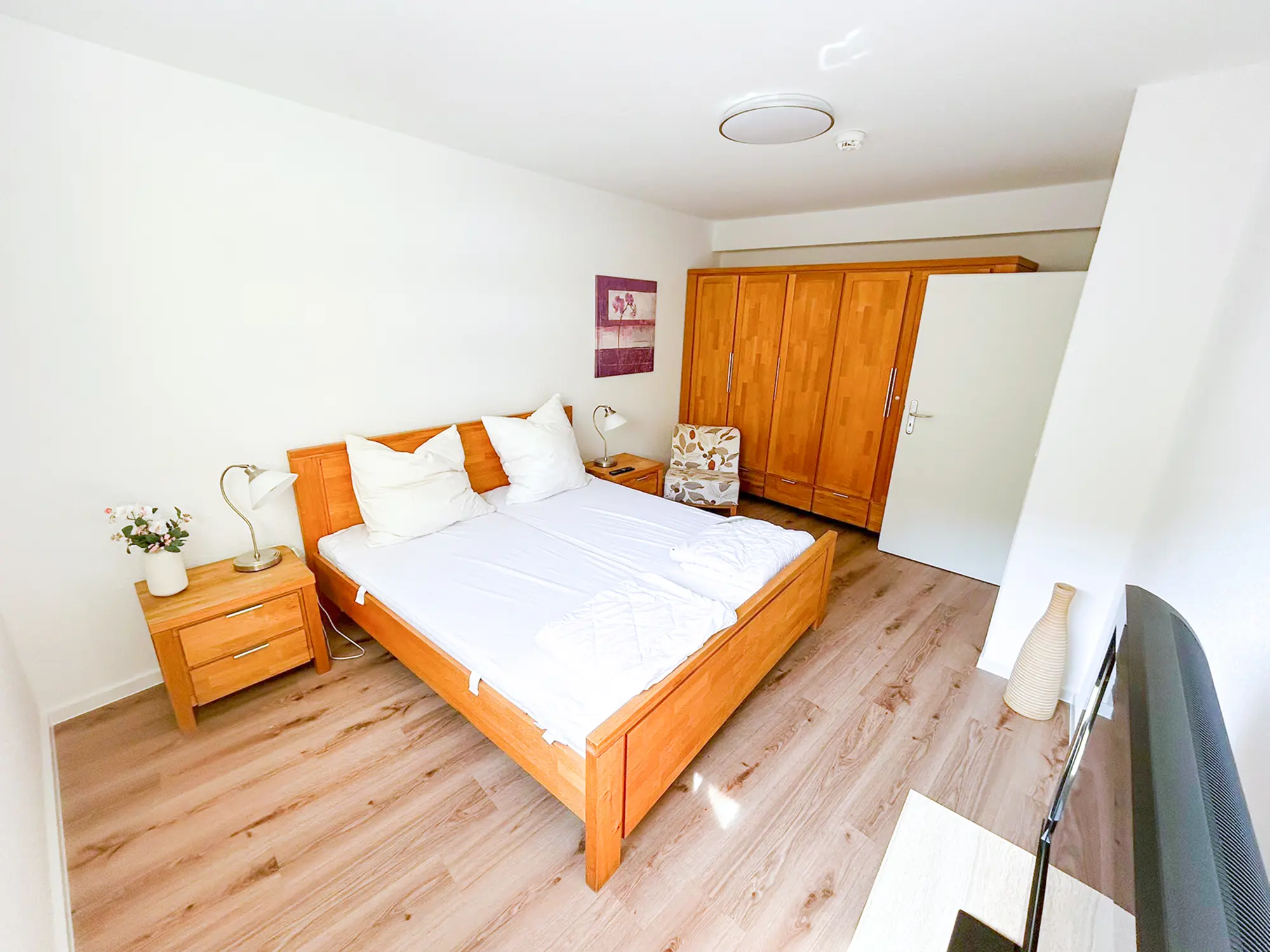 Gästewohnung der WG 1896 eG in Köln – Schlafzimmer