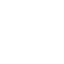 White handshake icon symbolizing agreement or partnership on a transparent background.