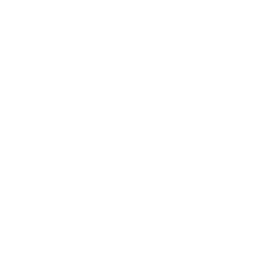 White folder icon with abstract vertical lines inside on a black background.