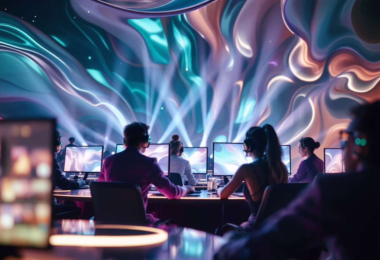 image of gaming tournaments (for a gaming and entertainment)