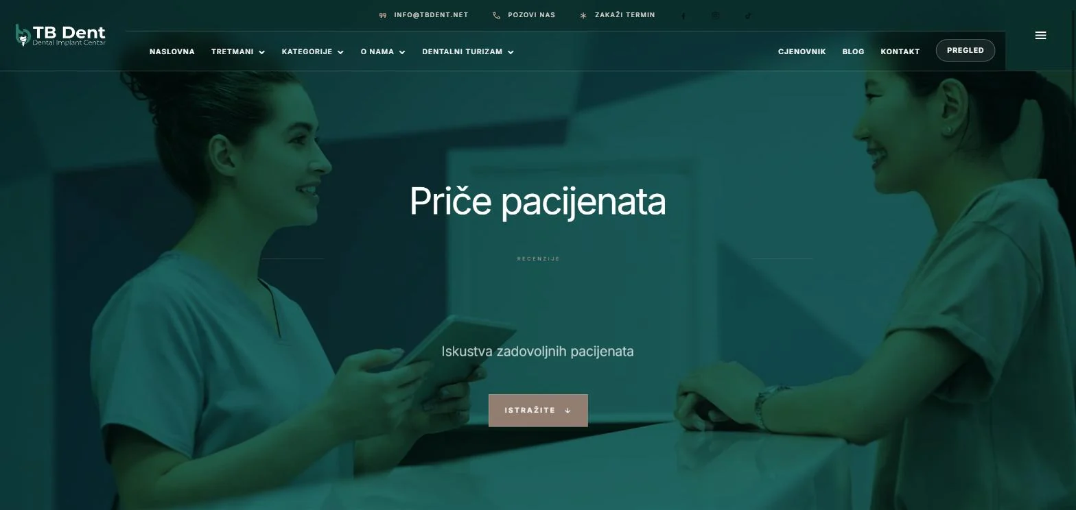 Priče pacijenata TB Dent