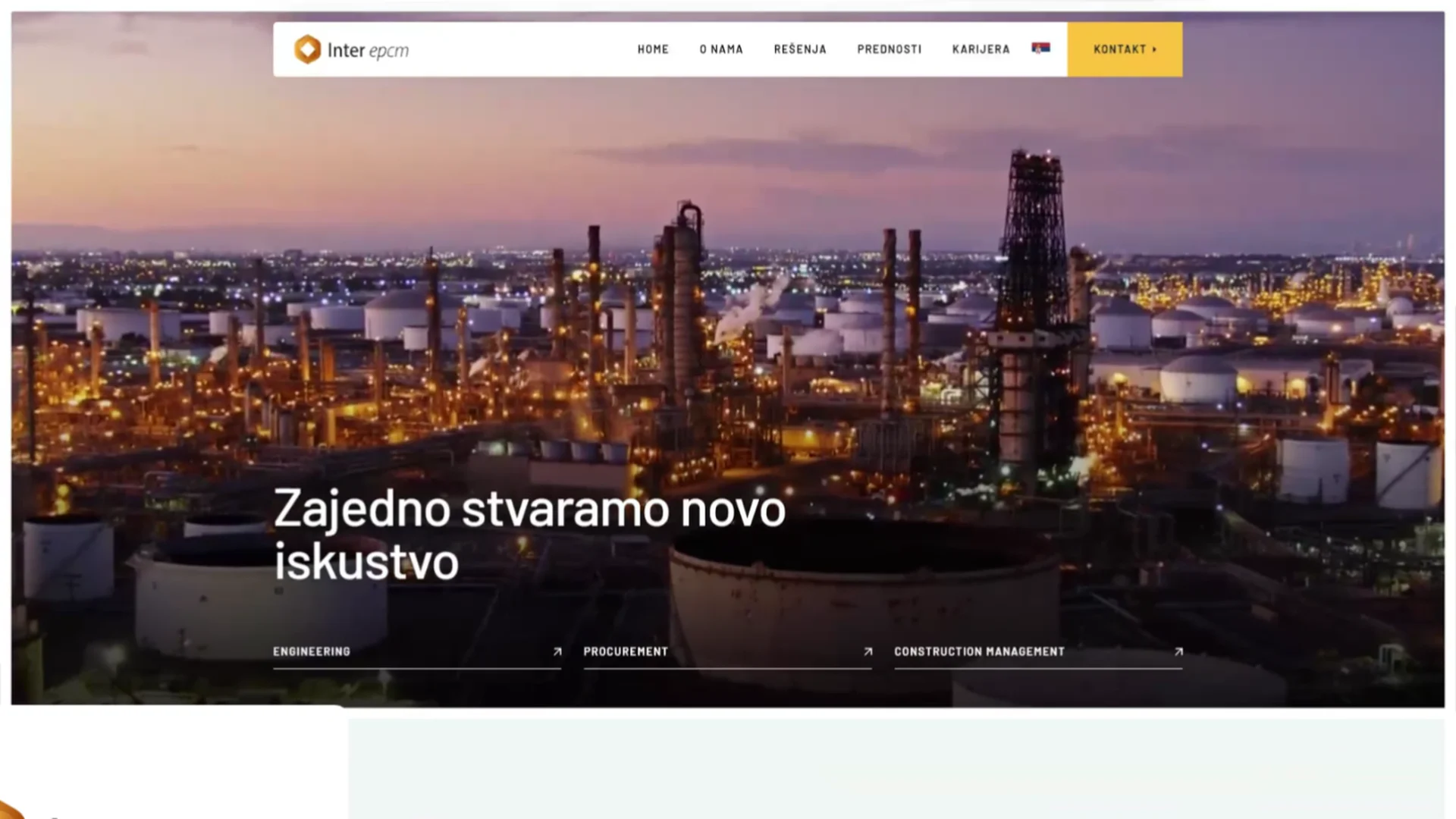 Novi sajt Inter EPCM posle IKONA programa