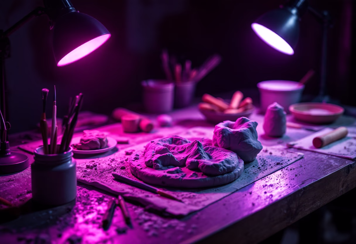 image of art materials