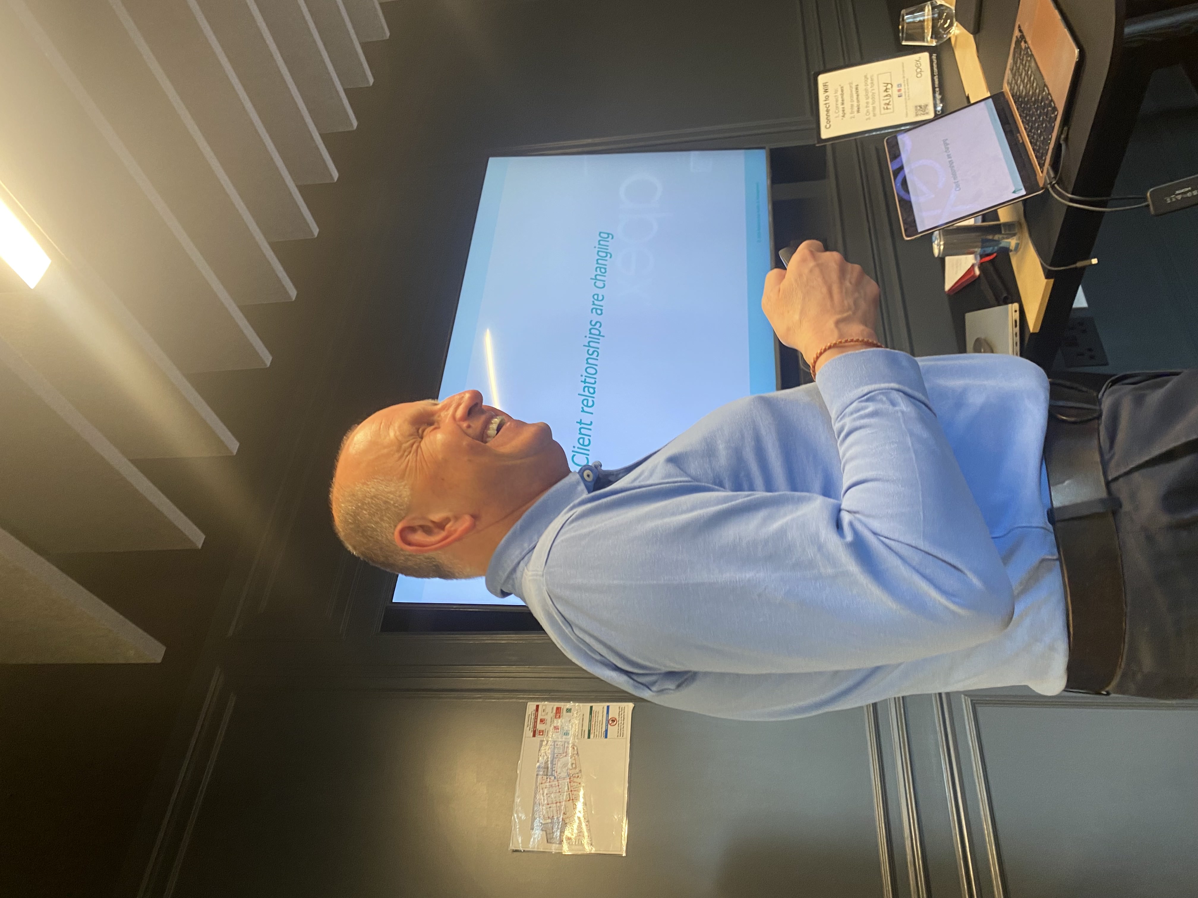Workshop presentation helping clients improve performance and decision-making.