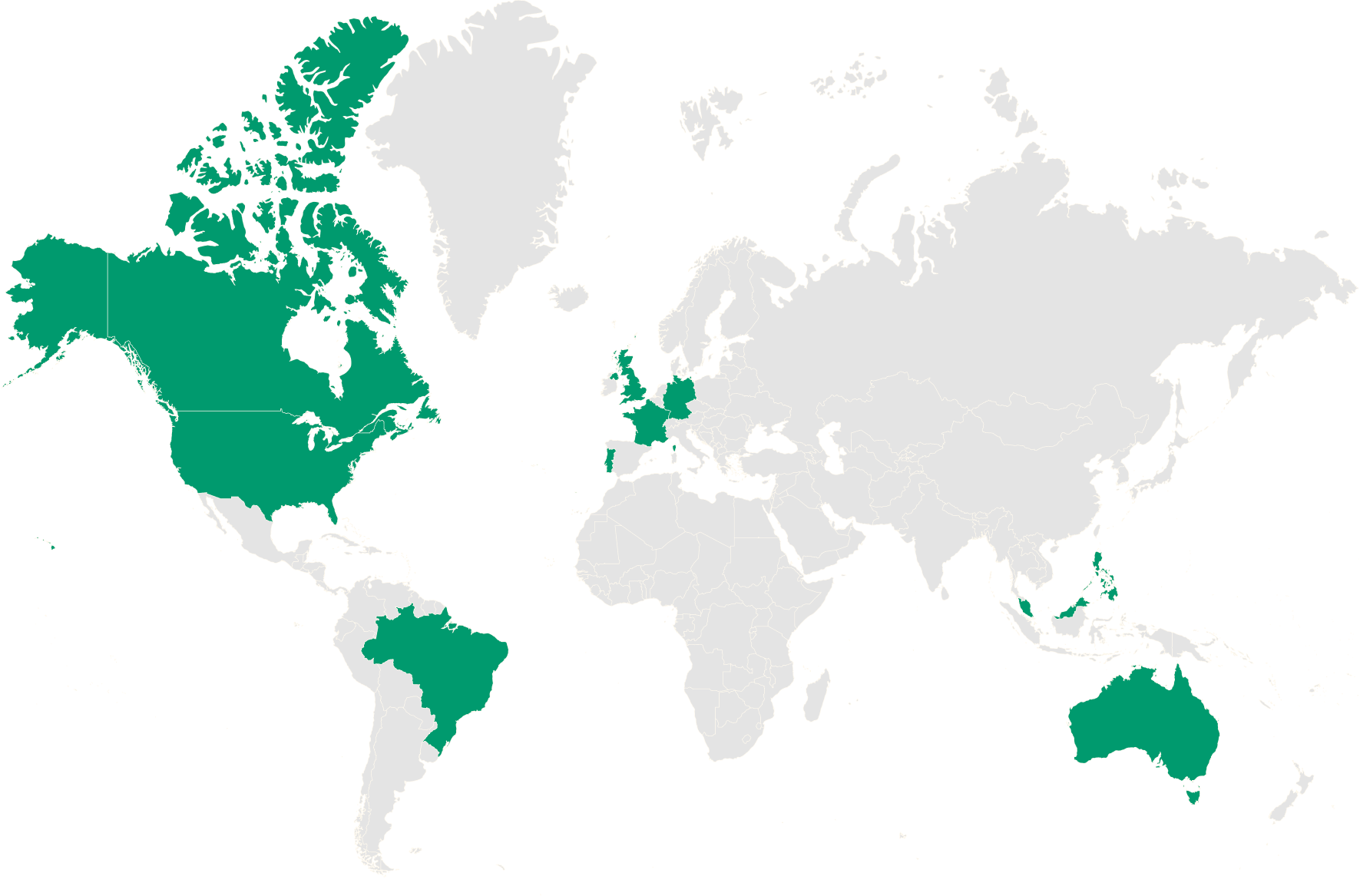 world map
