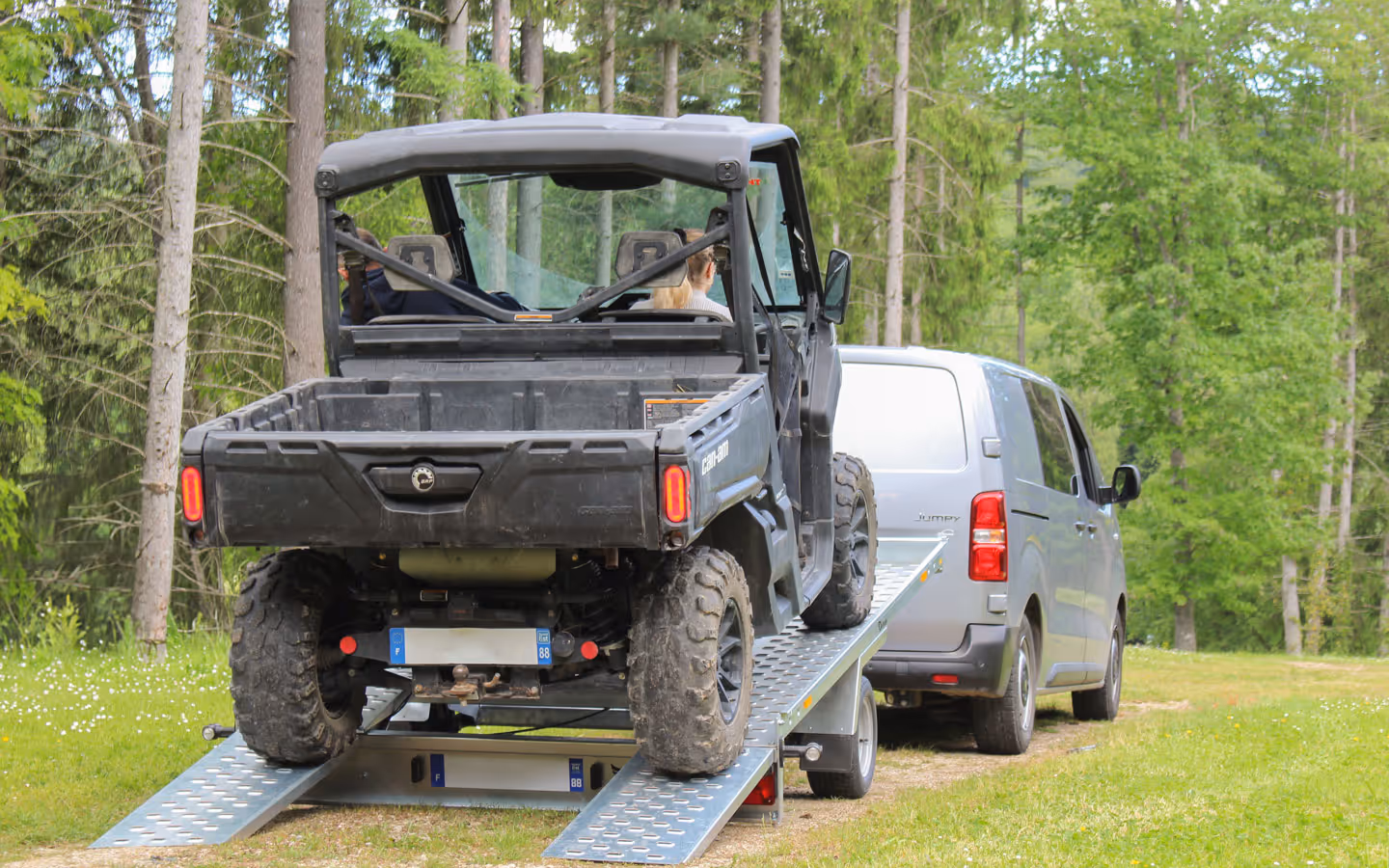 Debon Roadster Auto Mini Car Trailer 