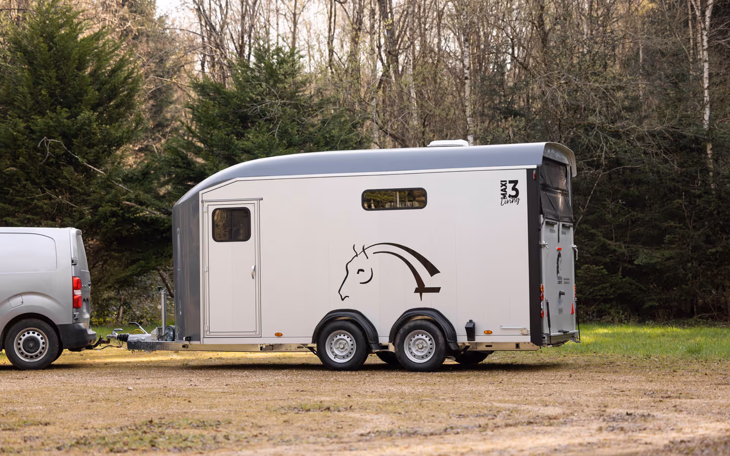 Cheval Liberte Maxi Living Iconic Three Horse Trailer