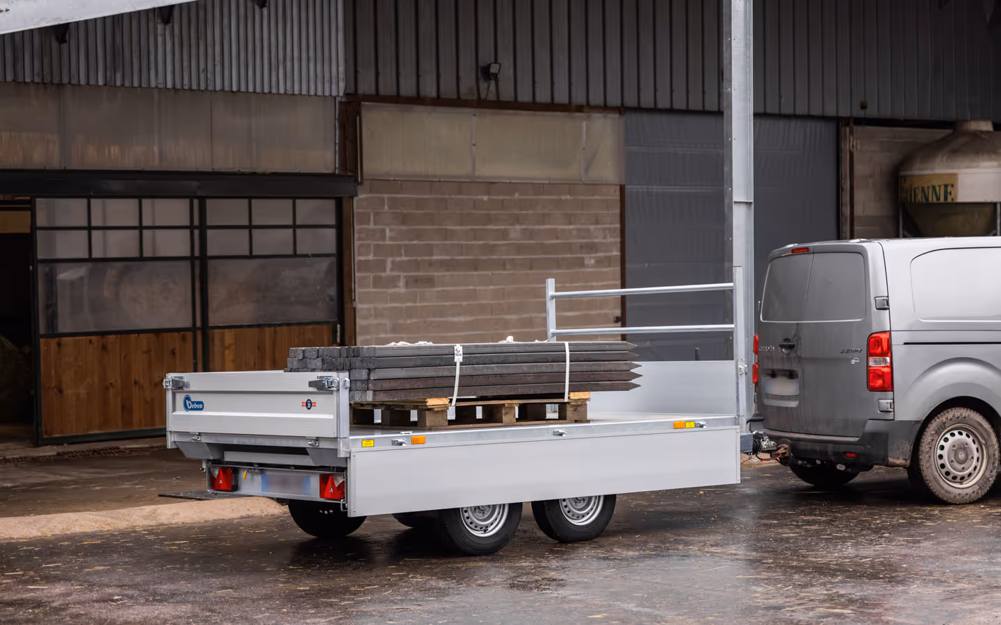 Debon PW2.4 Three-Way Tipper Trailer