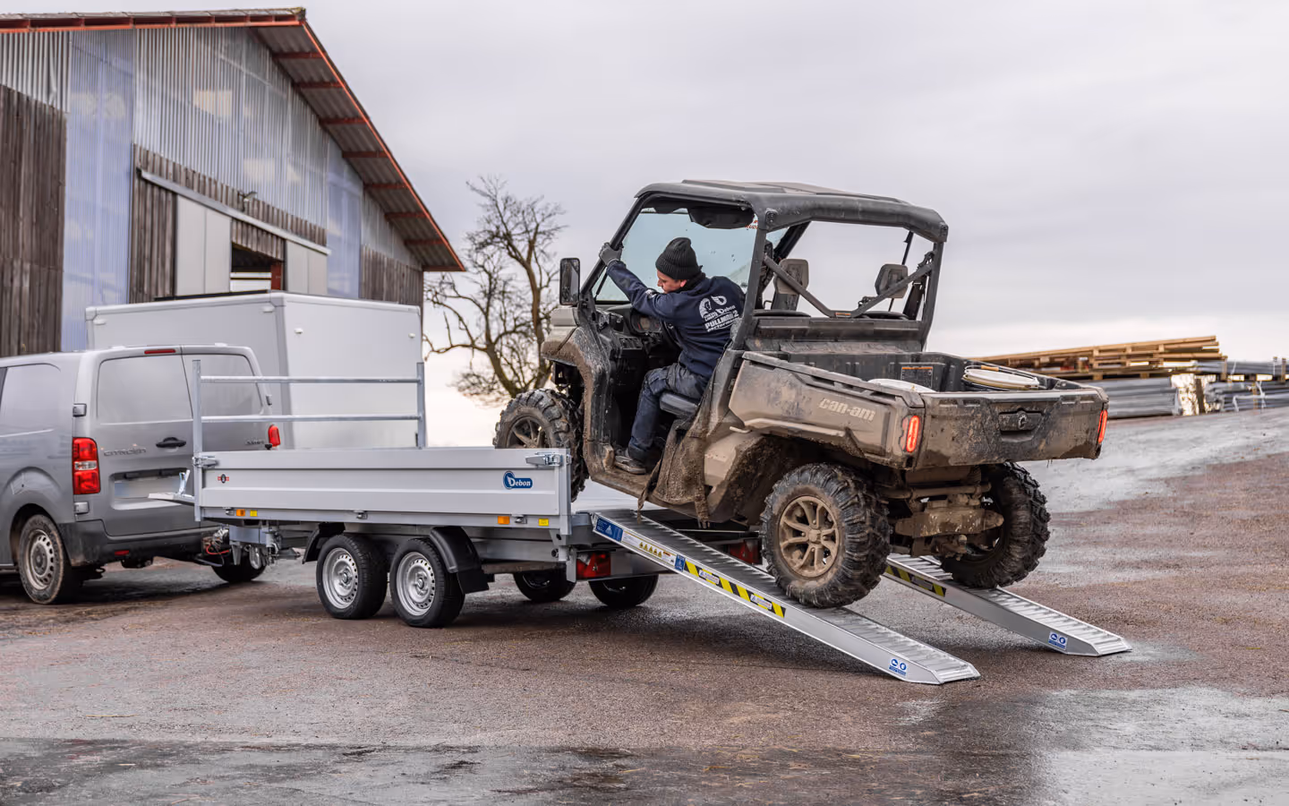 Debon PW3.6 Tipper Trailer