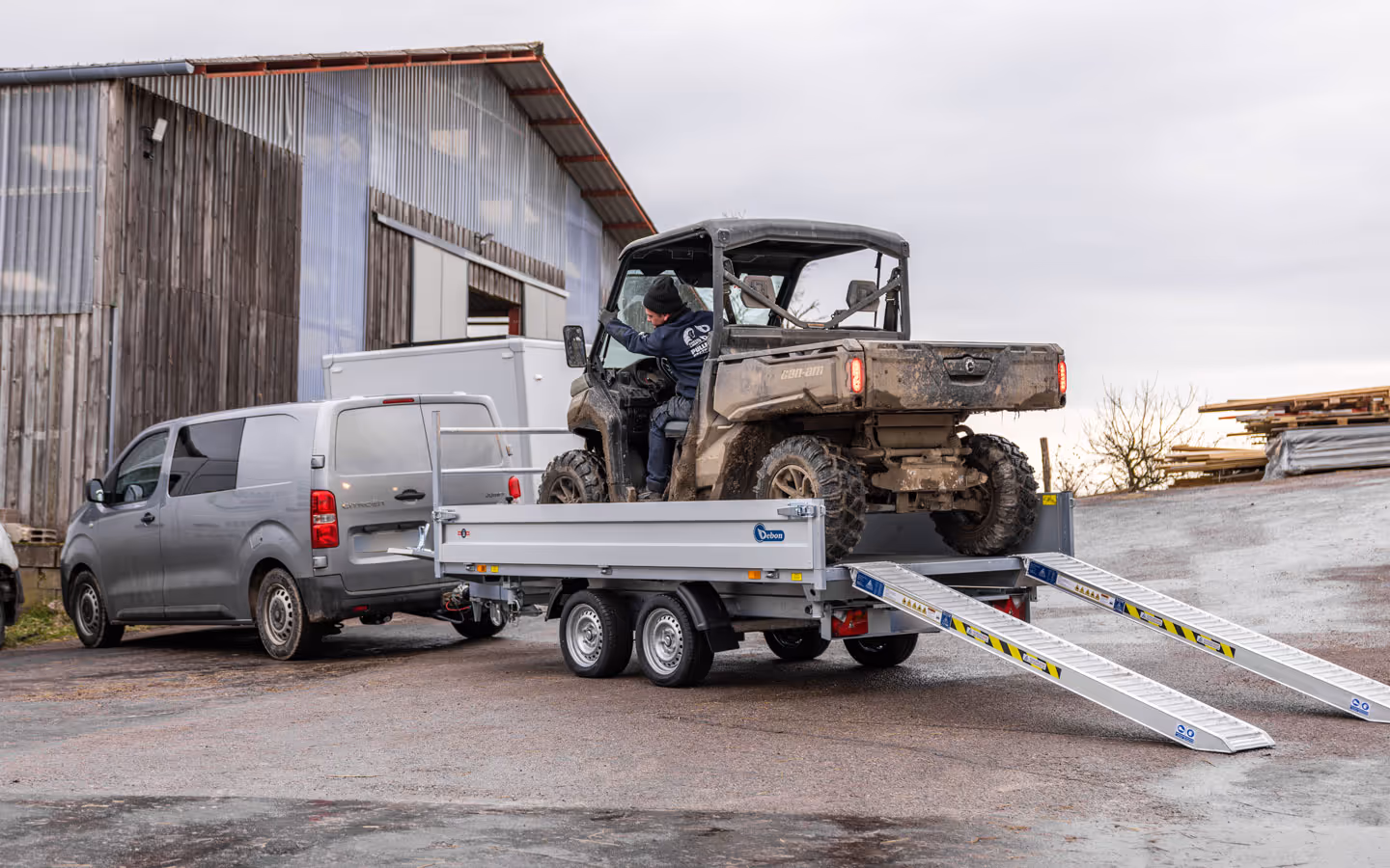 Debon PW3.6 Tipper Trailer