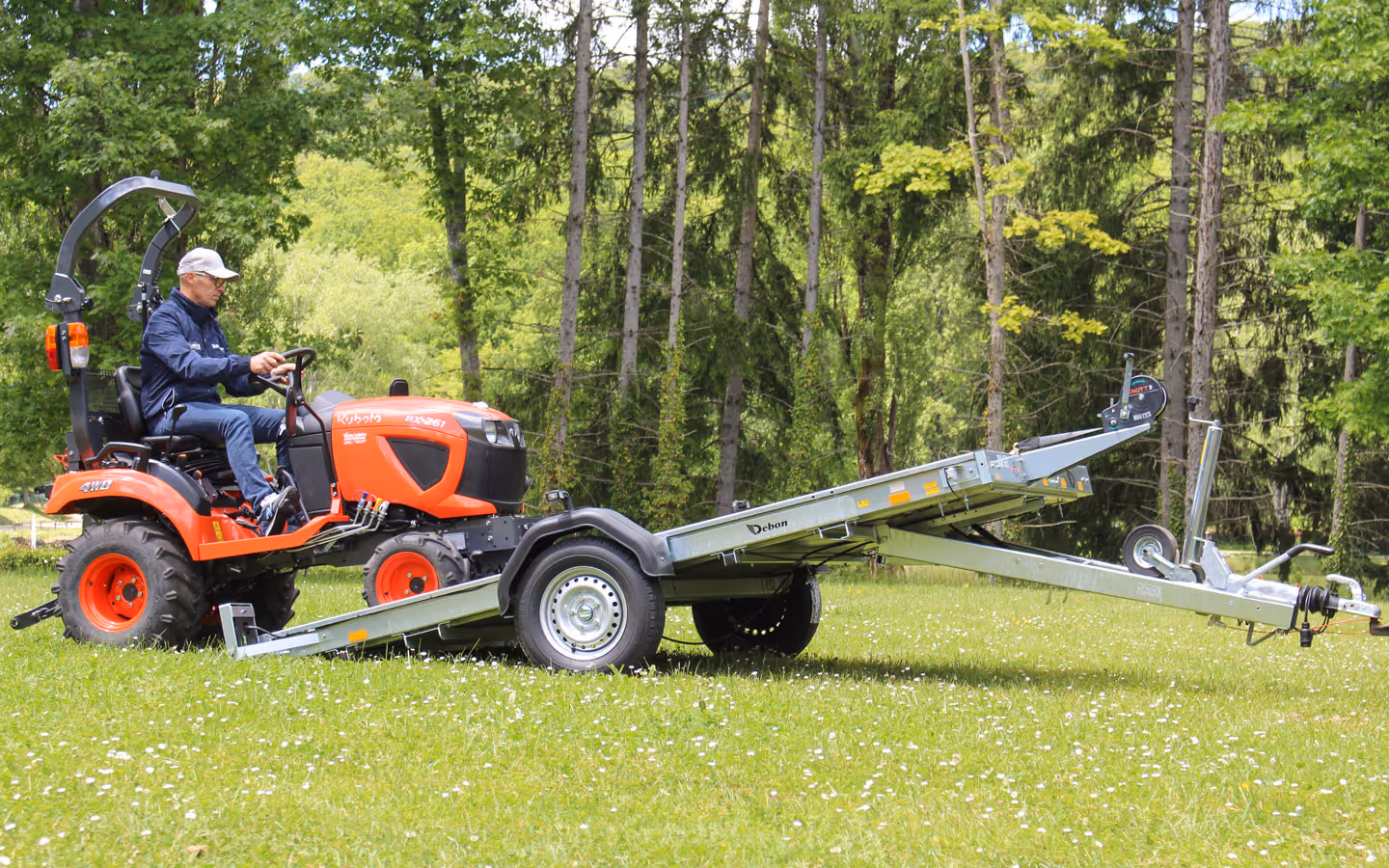 Debon Roadster Platform Tilting Trailer 