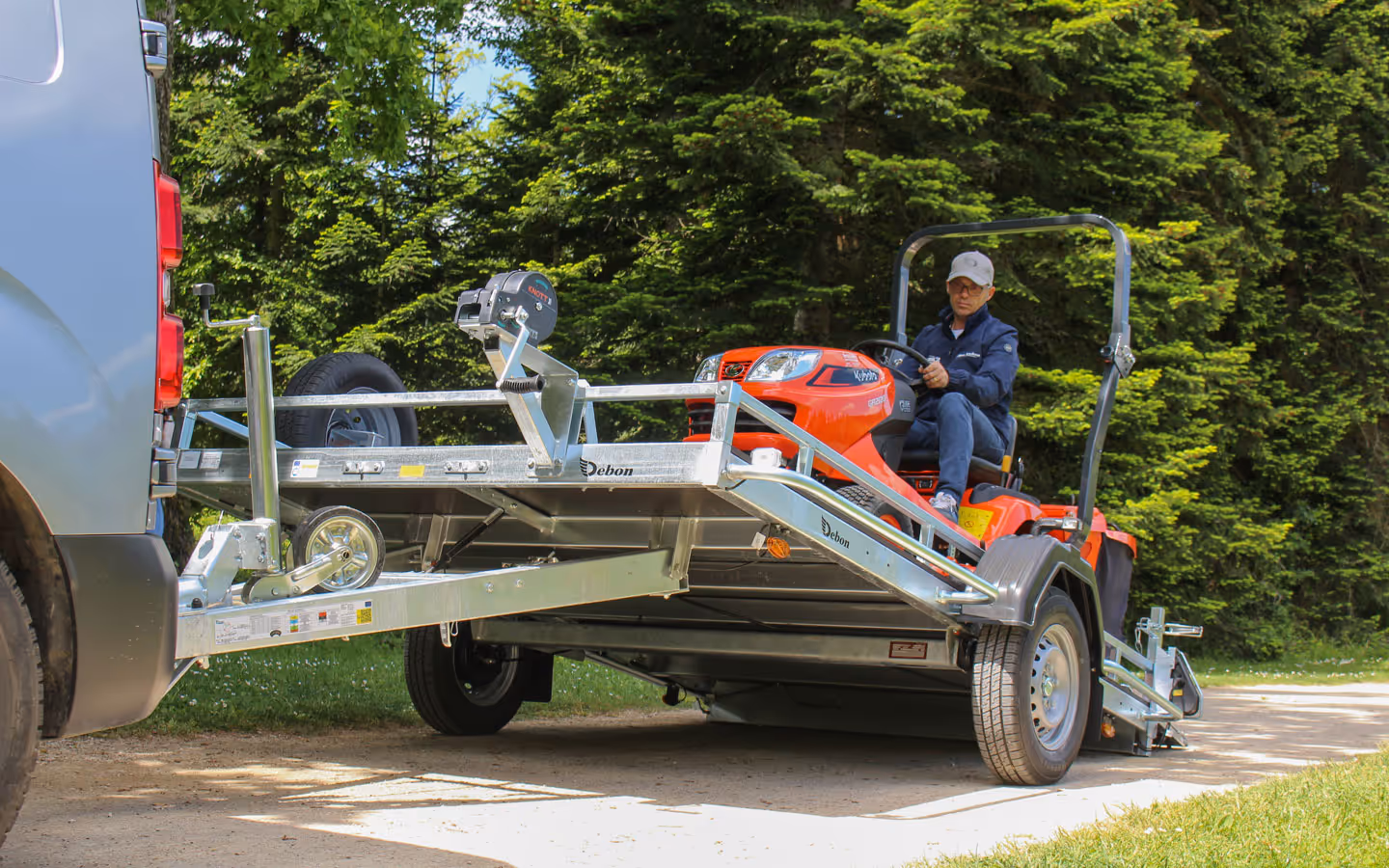 Debon Roadster Garden Tipper Trailer (Bracked)