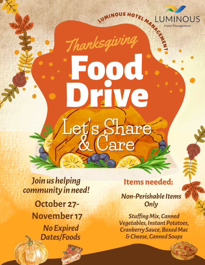LHM Annual Holiday Food Drive