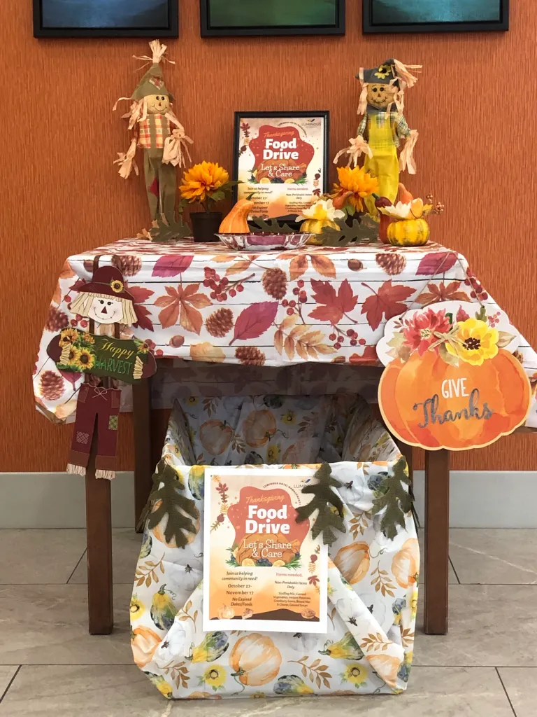LHM Annual Holiday Food Drive