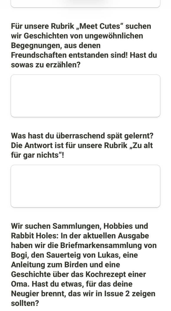 Bild aus dem Newsletter