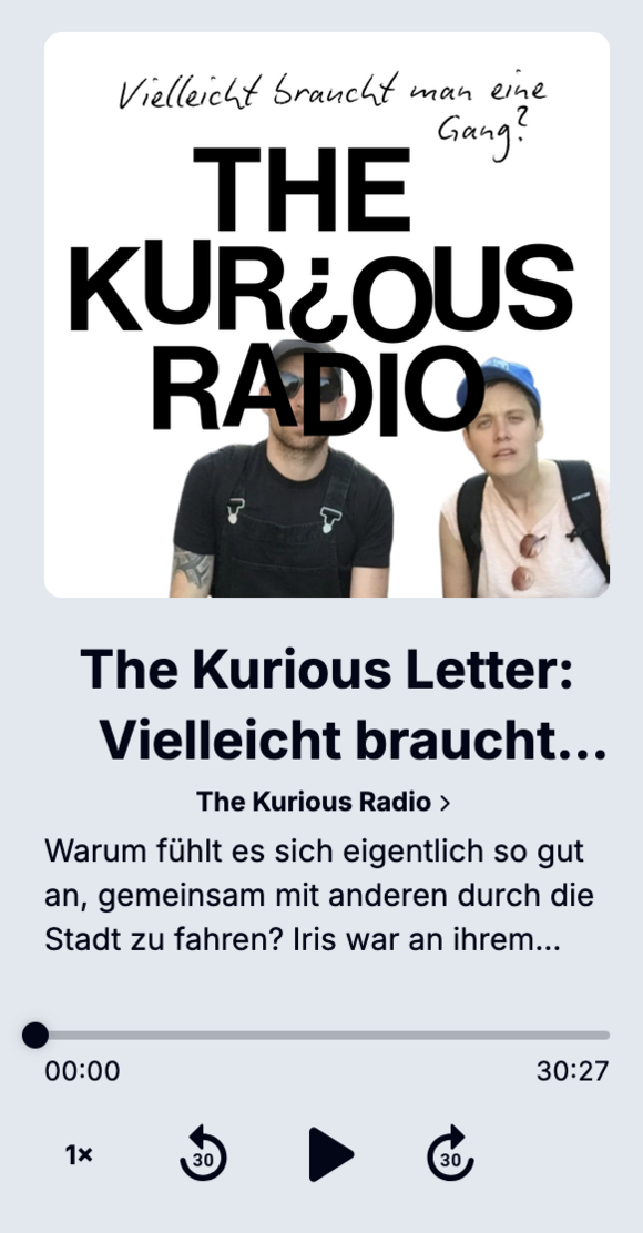 Zum Podcast THE KURIOUS RADIO