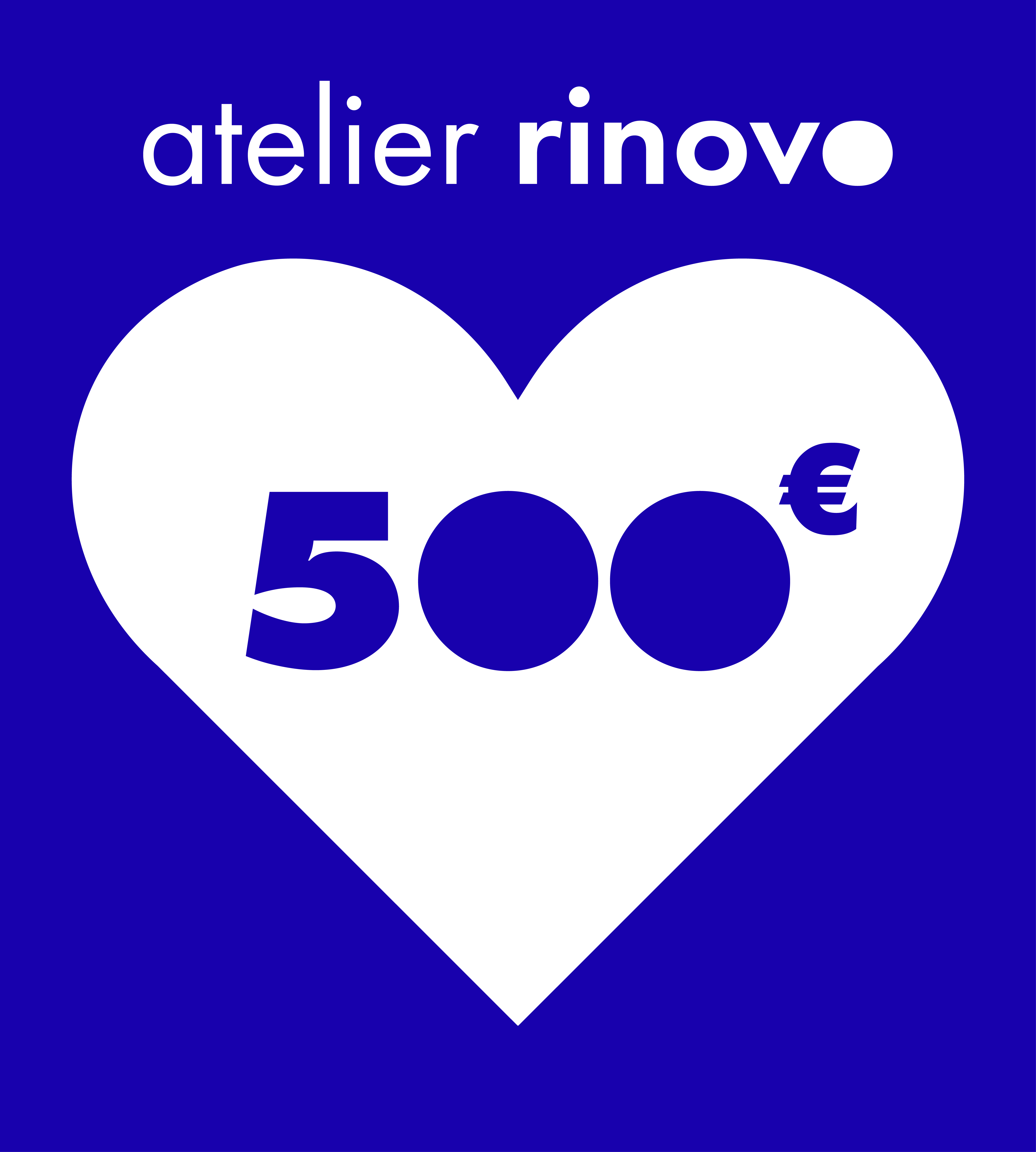 BON CADEAU ATELIER RINOVO 500 €
