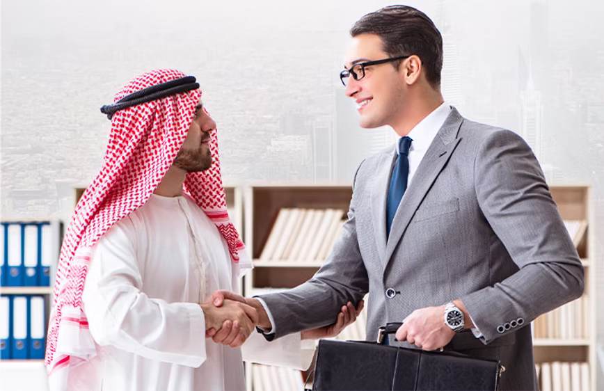International Agreement Handshake