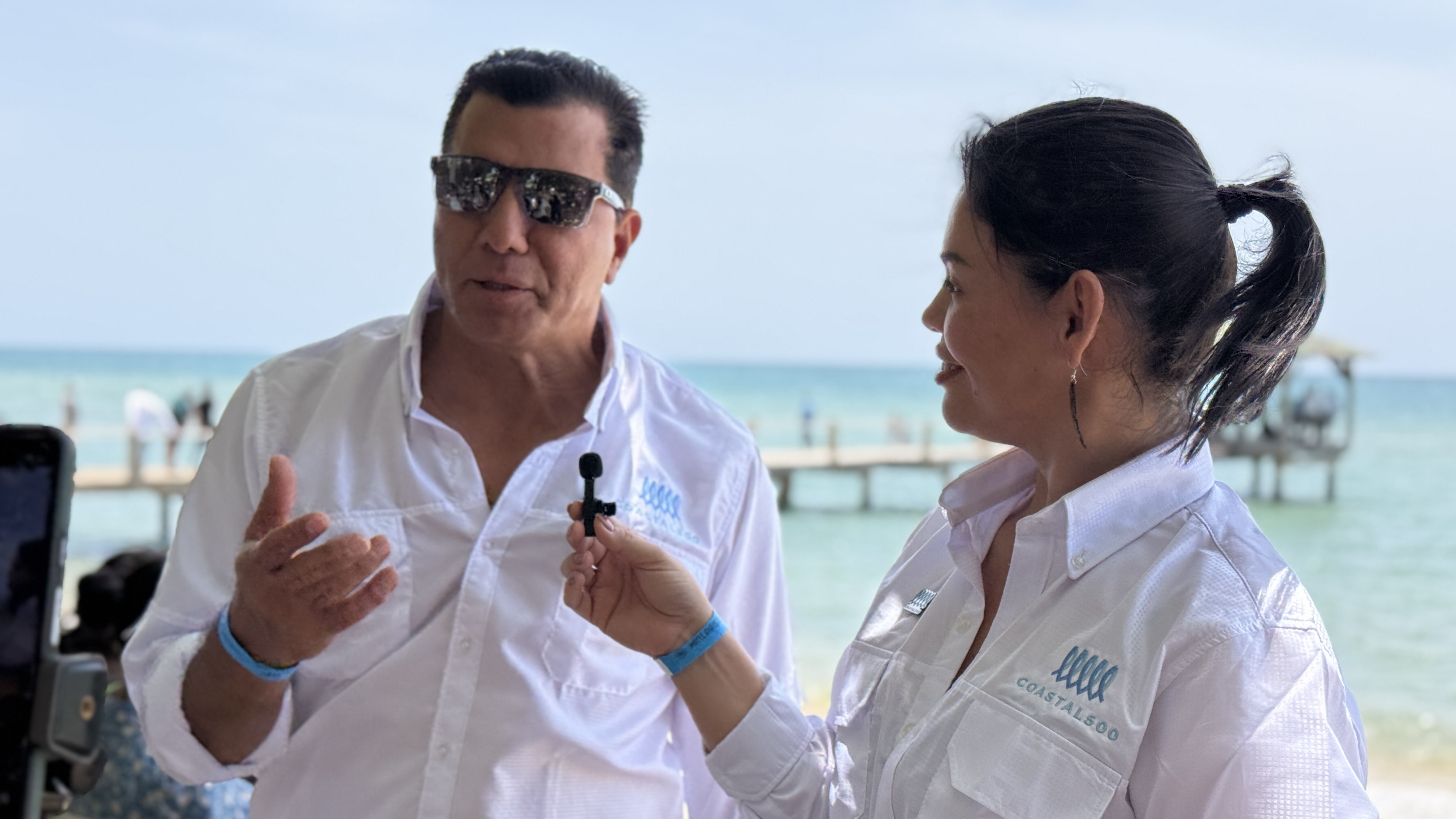 Augusto Correa vicemayor interviews Puerto Barrios mayor