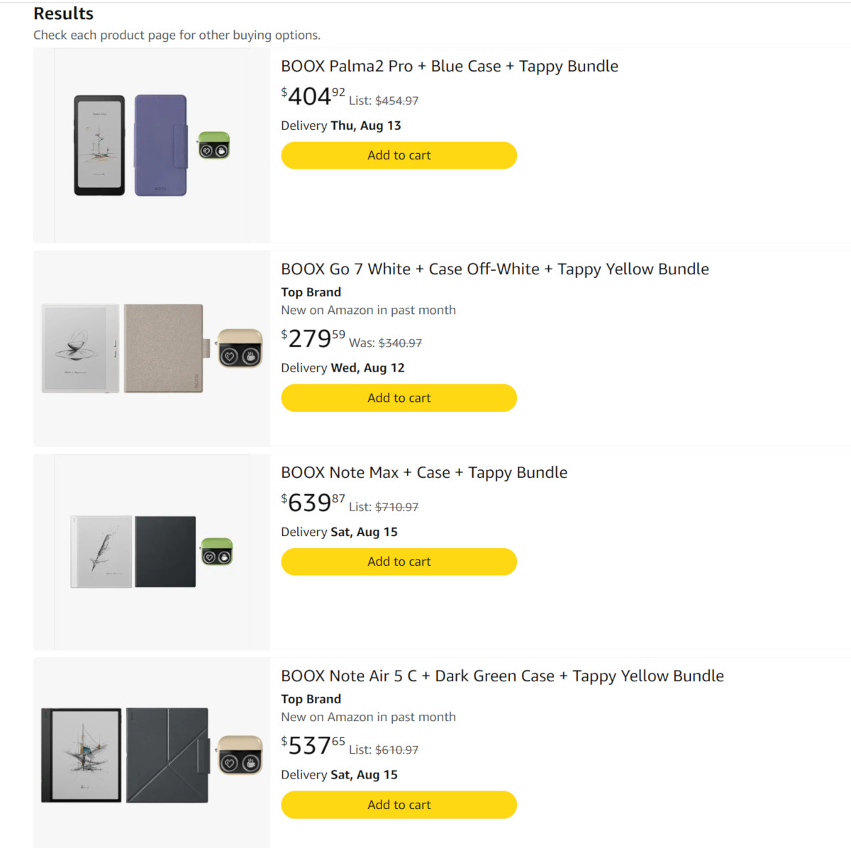 Quick Tip to Save Money Buying Boox Products on Amazon - Covert Sale